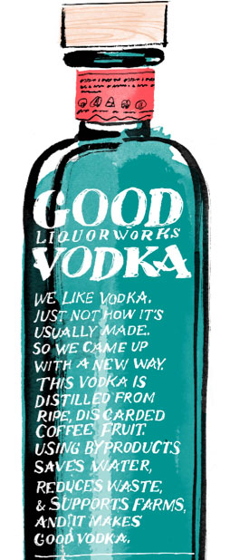 Good Vodka Bottle